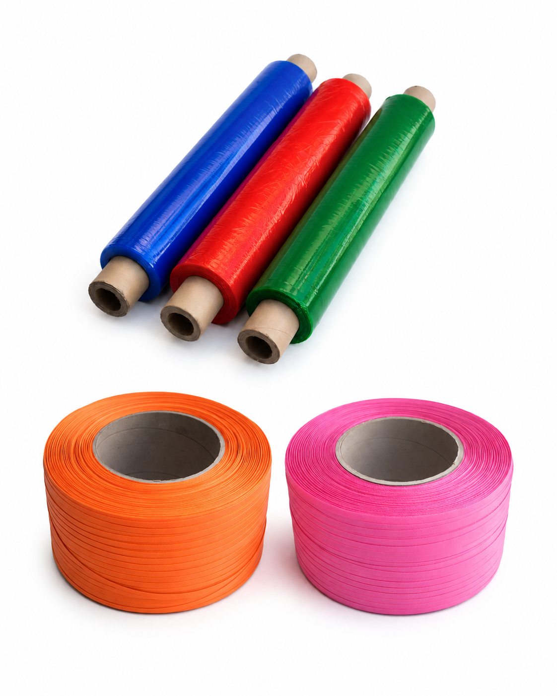 Materiales de embalaje con opciones de color